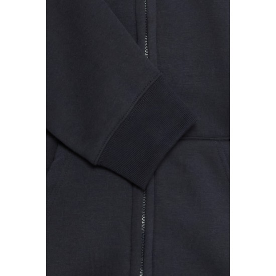BLEND Ανδρική Βαμβακερή Ζακέτα με Κουκούλα Hoodie Zip Basic 20714494-194013 Dark Navy (Μπλέ Σκούρο)