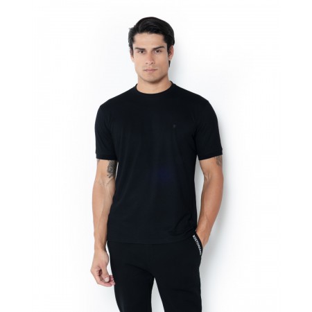 THE BOSTONIANS Ανδρικό Tech Pique T-Shirt Κανονική Γραμμή TS1297 B031BL Μαύρο THE BOSTONIANS Ανδρικό Tech Pique T-Shirt Κανονική Γραμμή TS1297 B031BL Μαύρο
