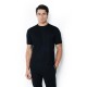 THE BOSTONIANS Ανδρικό Tech Pique T-Shirt Κανονική Γραμμή TS1297 B031BL Μαύρο