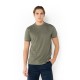 THE BOSTONIANS Ανδρικό Tech Pique T-Shirt Κανονική Γραμμή TS1297 B370OL Χακί