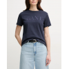 GANT Women's Cotton Regular Fit Tonal Graphic T-Shirt 4200502 433 Evening Blue GANT Women's Cotton Regular Fit Tonal Graphic T-Shirt 4200502 433 Evening Blue