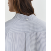 GANT Women's Cotton Regular Fit Classic Poplin Graphic Shirt 4300557 423 Persian Blue