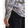 GANT Women's Cotton Voile Regular Fit Paisley Shirt 4300599 423 Persian Blue