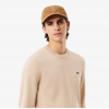 LACOSTE Ανδρικό Βαμβακερό Πλεκτό Λαιμόκοψης Κανονική Γραμμή AH1985 00 02S Μπεζ