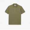 LACOSTE Ανδρική Βαμβακερή Polo Pique Μπλούζα Κανονική Γραμμή L.12.12 00 BMY Χακί