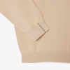LACOSTE Ανδρικό Βαμβακερό Πλεκτό Λαιμόκοψης Κανονική Γραμμή AH1985 00 02S Μπεζ