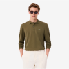 LACOSTE Ανδρική Βαμβακερή Original Μακρυμάνικη Polo Μπλούζα Piqué L.13.12-E9F Λαδί