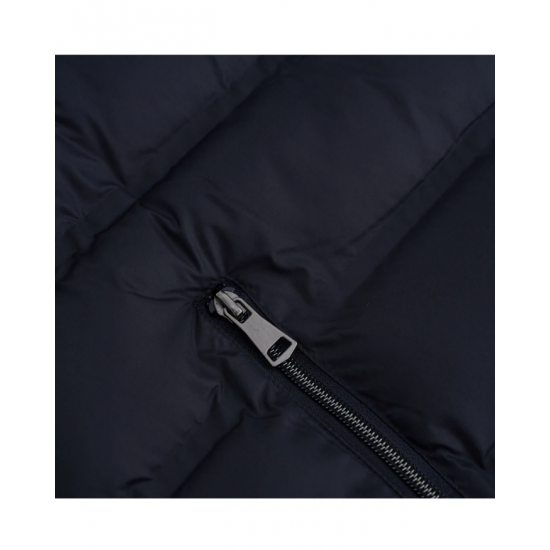 THE BOSTONIANS Ανδρικό Bomber Μπουφάν Με κουκούλα και Αποσπώμενα Μανίκια Κανονική Γραμμή W25026 B166BL Σκούρο Μπλε