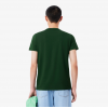LACOSTE Men's Regular Fit Pima Cotton C-Neck Jersey T-Shirt TH6709 00 132 Green