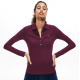 LACOSTE Γυναικεία Ελαστική Βαμβακερή Polo Pique Μπλούζα Στενή Γραμμή PF7841 00 FY5 Μπορντό