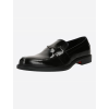 HUGO BOSS Ανδρικά Δερμάτινα Παπούτσια Monk Kerr_Slon_ablt 50512732 001 Μαύρο
