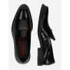 HUGO BOSS Ανδρικά Δερμάτινα Παπούτσια Monk Kerr_Slon_ablt 50512732 001 Μαύρο