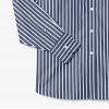 LACOSTE Γυναικείο Βαμβακερό Ριγέ Πουκάμισο Ποπλίνα Άνετη Γραμμή CF0215 00 6GI Μπλε