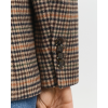 GANT Women's Regular Fit Wool Houndstooth Blazer Jacket 4770344 210 Roasted Walnut