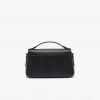 LACOSTE Γυναικεία Δερμάτινη Τσάντα Ώμου CrossoverShoukder Bag NF5099PH 000 Μαύρη