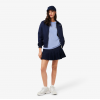 LACOSTE Γυναικεία Βαμβακερή T-Shirt Μπλούζα Άνετη Γραμμή TF7215 00 5QD Βιολετί