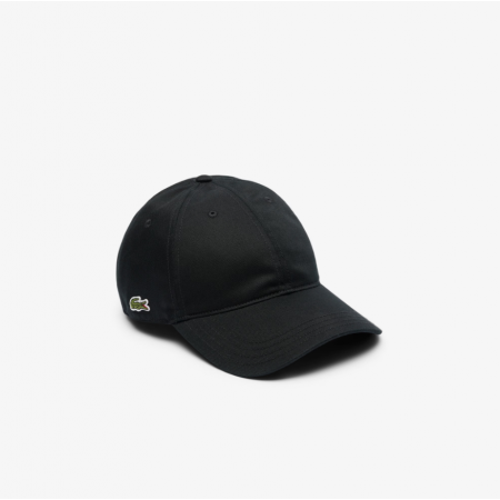 LACOSTE Ανδρικό Βαμβακερό Καπέλο Twill RK0440 00 031 Μαύρο