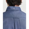 GANT Ανδρικό Βαμβακερό Πουκάμισο Classic Oxford Κανονική Γραμμή 3000200 423 Μπλε