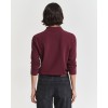 GANT Γυναικείο Βαμβακερό Μακρυμάνικο Pique Polo Κανονική Γραμμή 4202626 656 Μπορντό