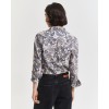 GANT Women's Cotton Voile Regular Fit Paisley Shirt 4300599 423 Persian Blue