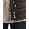 GANT Γυναικείο Αμάνικο Μπουφάν Light Down Vest 4700480 202 Σκούρο Καφέ