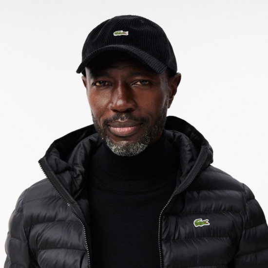 LACOSTE Ανδρικό Καπιτονέ Μπουφάν Με Κουκούλα Water-Repellent Κανονική Γραμμή BH2909 00 031 Μαύρο