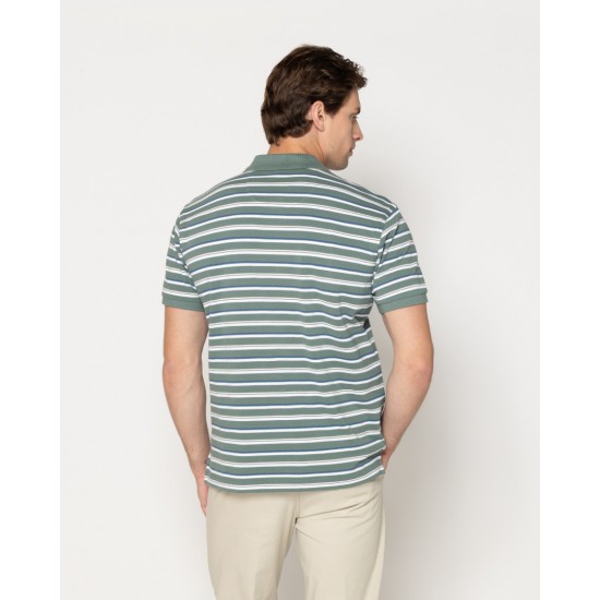 THE BOSTONIANS Ανδρικό Βαμβακερό Acorn Polo Pique Κανονική Γραμμή PS4465 B036LG Ανοιχτό Πράσινο