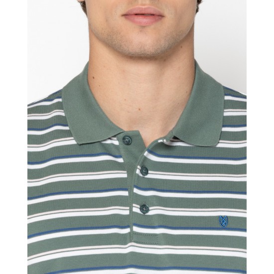 THE BOSTONIANS Ανδρικό Βαμβακερό Acorn Polo Pique Κανονική Γραμμή PS4465 B036LG Ανοιχτό Πράσινο