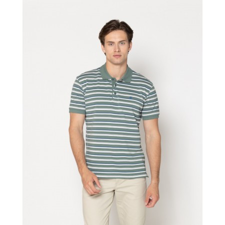 THE BOSTONIANS Ανδρικό Βαμβακερό Acorn Polo Pique Κανονική Γραμμή PS4465 B036LG Ανοιχτό Πράσινο