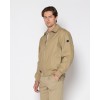 THE BOSTONIANS Ανδρικό Βαμβακερό Ελαφρύ Bomber Μπουφάν Κανονική Γραμμή W2065 B435BG Μπεζ
