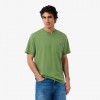 LACOSTE Ανδρικό Βαμβακερό T-Shirt Chest Pocket Κανονική Γραμμή TH2827 00 02M Πράσινο