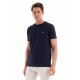 GANT Ανδρικό Βαμβακερό T-Shirt Pique Στενή Γραμμή 2013033 433 Σκούρο Μπλε