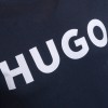 HUGO Ανδρικό Βαμβακερό T-Shirt Dulivio Κανονική Γραμμή 50467556 405 Σκούρο Μπλε
