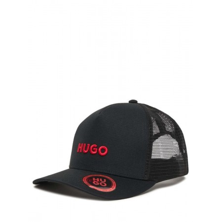 HUGO Ανδρικό Καπέλο Marsel-Trucker 50535942 002 Μαύρο