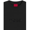 HUGO Ανδρικό Βαμβακερό T-Shirt Dumeo Κανονική Γραμμή 50557437 001 Μαύρο