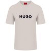 HUGO Ανδρικό Βαμβακερό T-Shirt Dumeo Κανονική Γραμμή 50557437 102 Λευκό