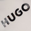 HUGO Ανδρικό Βαμβακερό T-Shirt Dumeo Κανονική Γραμμή 50557437 102 Λευκό