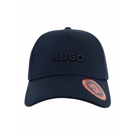 HUGO Ανδρικό Βαμβακερό ΄Καπέλο Jude 50533410 405 Σκούρο Μπλε