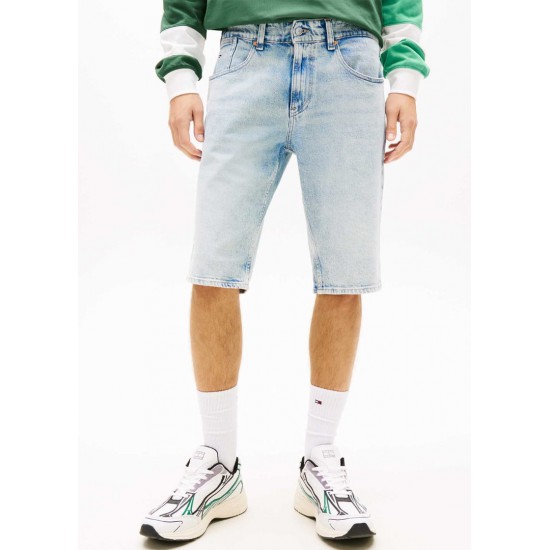 Tommy Jeans Ανδρική Βερμούδα DENIM RONNIE REGULAR FIT SHORT DM0DM22978-1AB(Ανοιχτό Μπλε)
