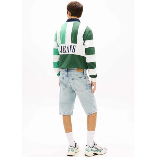 Tommy Jeans Ανδρική Βερμούδα DENIM RONNIE REGULAR FIT SHORT DM0DM22978-1AB(Ανοιχτό Μπλε)