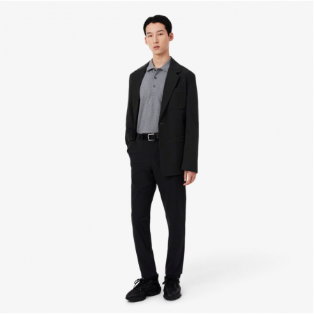 LACOSTE Men's Slim Fit Commuter Chino Stretch HH1916 00 031 Black