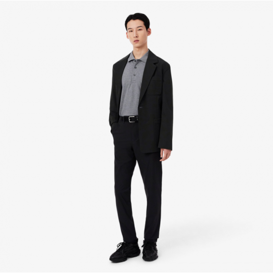 LACOSTE Men's Slim Fit Commuter Chino Stretch HH1916 00 031 Black