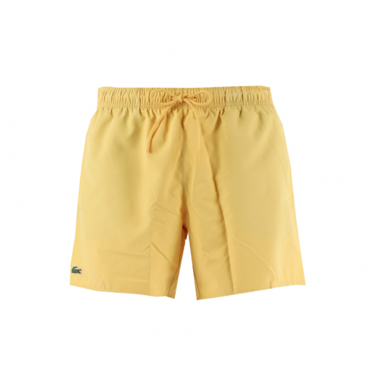 LACOSTE Ανδρικό Σορτς Μαγιό Quick Dry Μεσαίου Μήκους MH5354 00 L2B Κίτρινο