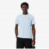LACOSTE Ανδρική Βαμβακερή T-Shirt Μπλούζα Ultra Dry Sport Κανονική Γραμμή TH7618 00 T01 Γαλάζιο