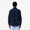 LACOSTE Men's Cotton Regular Fit Lightweight Poplin Shirt CH2316 00 166 Blue