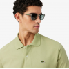 LACOSTE Ανδρική Βαμβακερή Polo Pique Μπλούζα Κανονική Γραμμή L.12.12 00 UYB Ανοιχτό Πράσινο