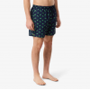 LACOSTE Ανδρικό Σορτς Μαγιό Crocodile Print Μεσαίου Μήκους MH1851 00 166 Σκούρο Μπλε