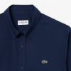 LACOSTE Men's Cotton Regular Fit Lightweight Poplin Shirt CH2316 00 166 Blue
