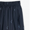 LACOSTE Ανδρικό Ριγέ Σορτς Μαγιό Crocodile Print Μεσαίου Μήκους MH1849 00 IY8 Μαύρο