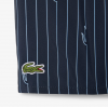 LACOSTE Ανδρικό Ριγέ Σορτς Μαγιό Crocodile Print Μεσαίου Μήκους MH1849 00 IY8 Μαύρο